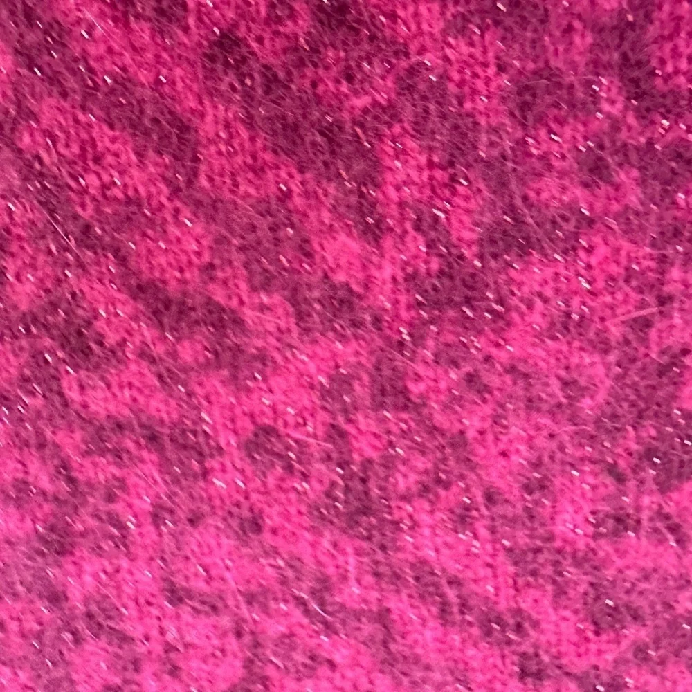 Magenta Lambs Wool Angora Sleeveless Turtleneck Sweater Purple Shimmer Size S - Picture 9 of 14